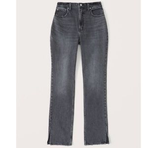 Abercrombie Curve Love Ultra High Rise 90s Straight Jean